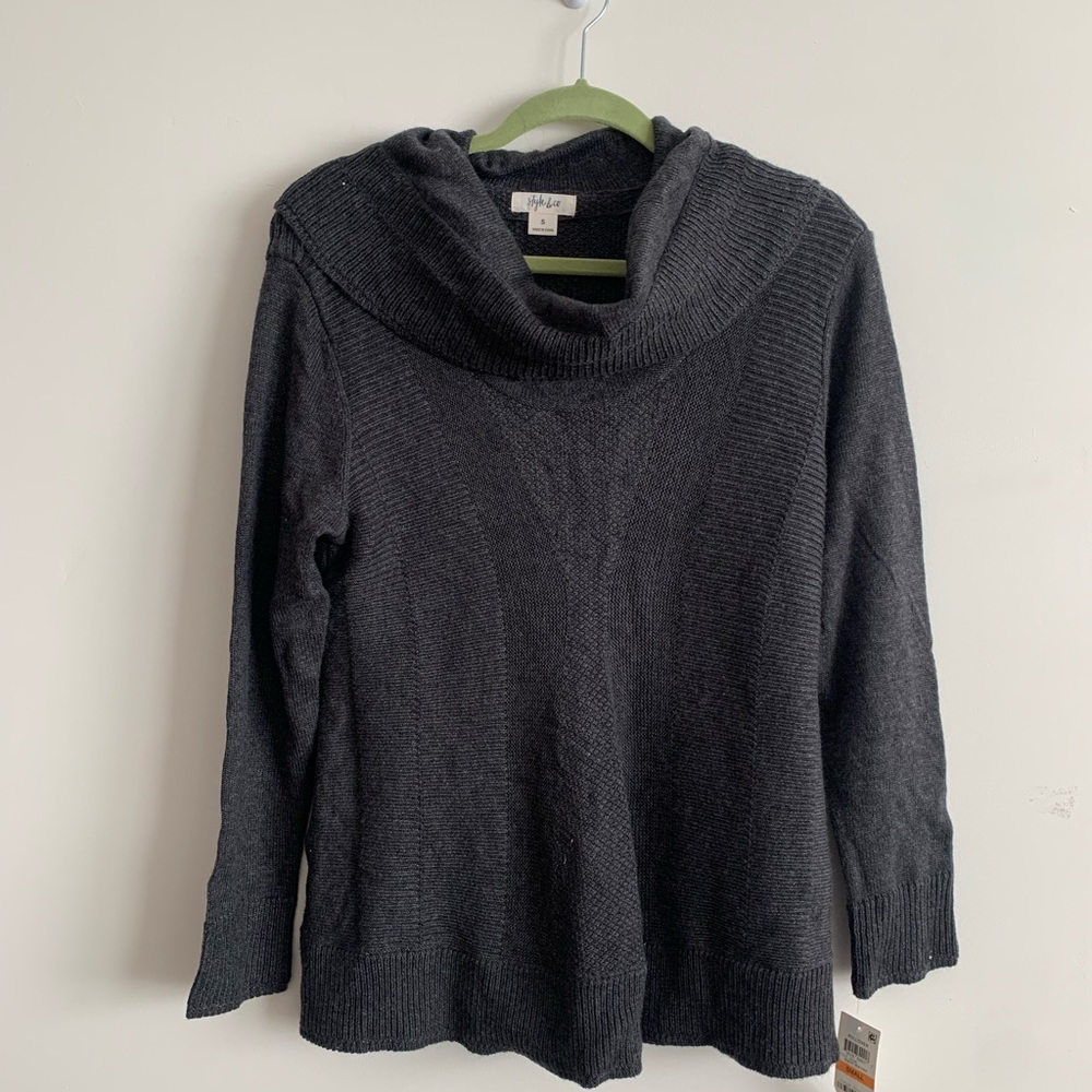 SWEATER Cowl Turtleneck Neck
